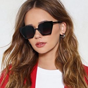 Nasty Gal Stand Up Oversized Shades